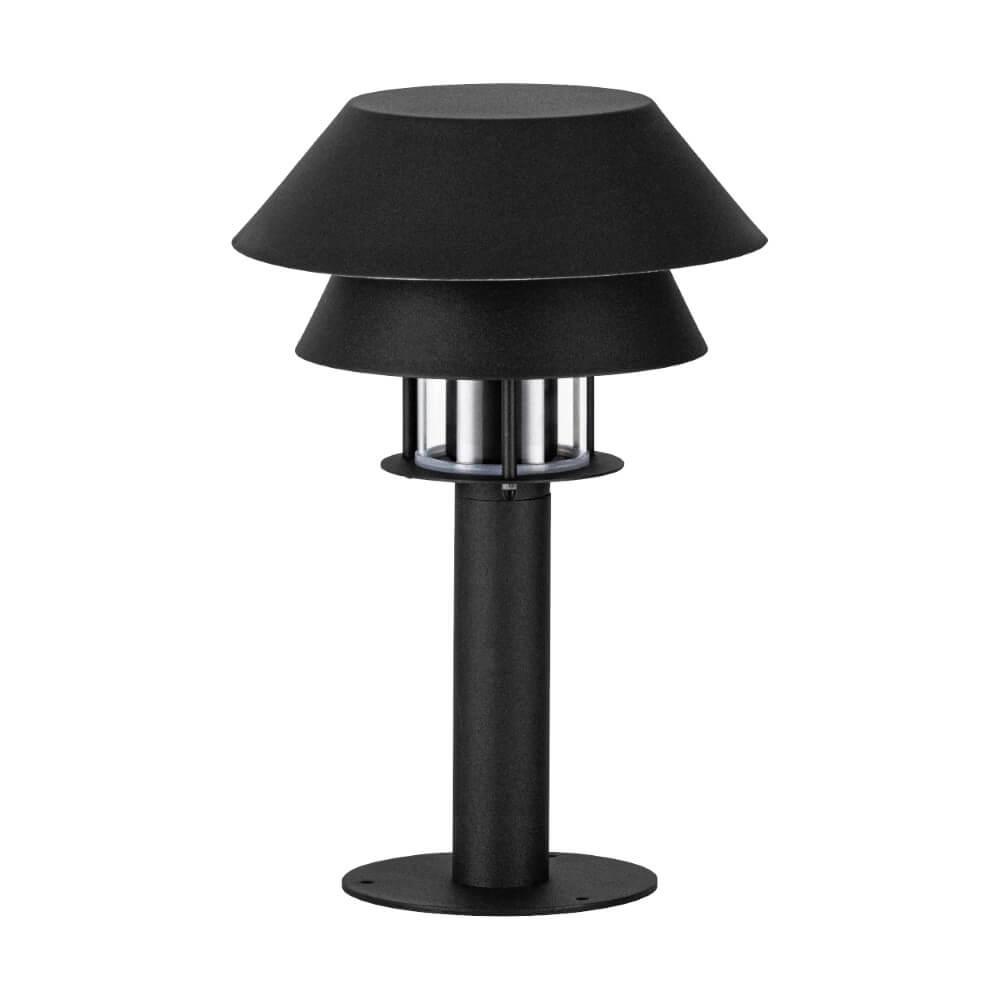 Black pedestal lamp Chiappera