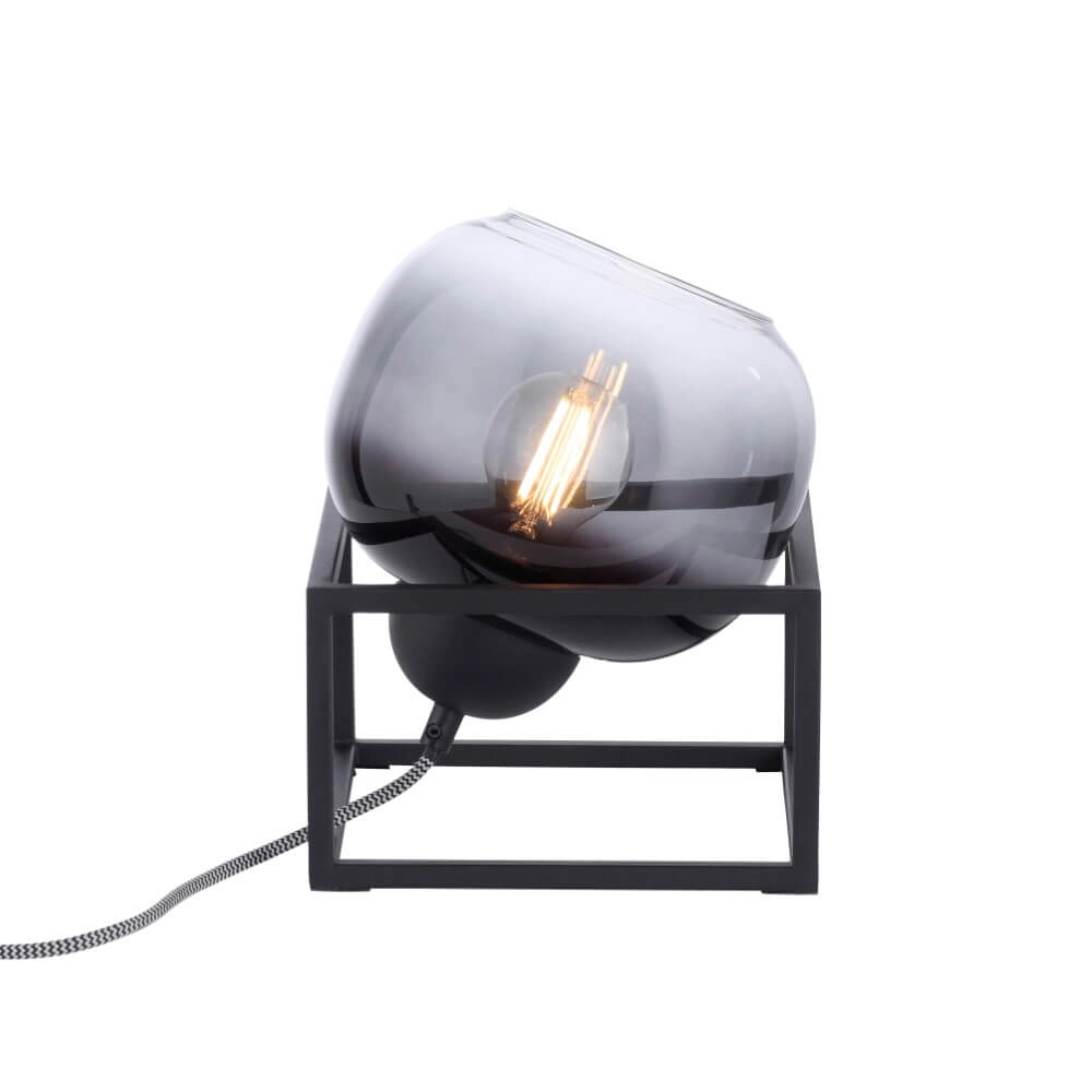 Black table lamp Zea