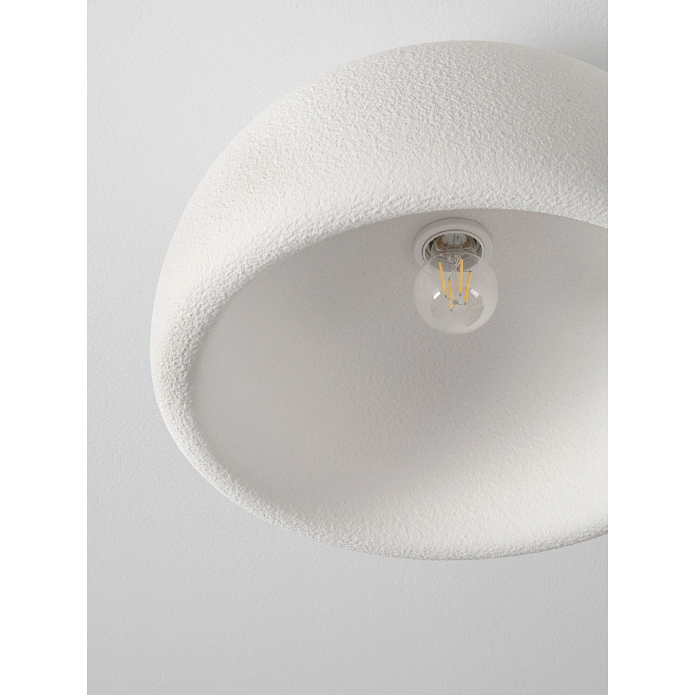 Modern ceiling lamp Davo white Ø 43cm Lyora 5212017495747