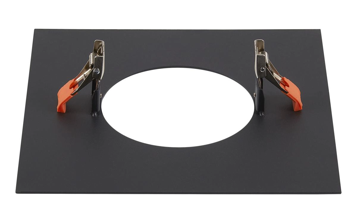 Front mounting frame Numinos M straight 240/120mm black SLV 4024163262217