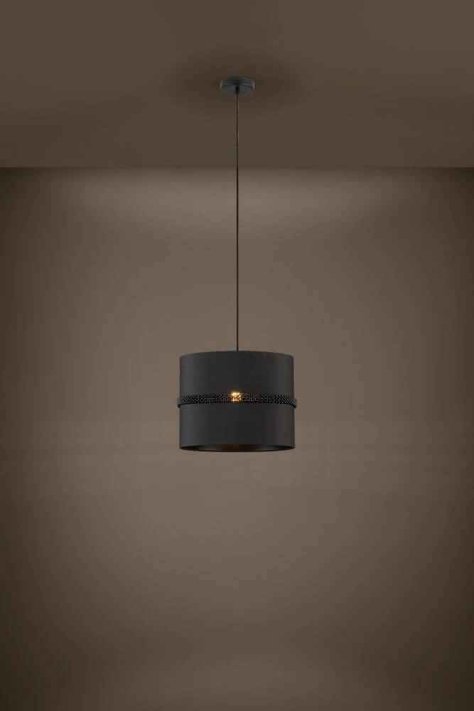 Black hanging lamp Paraguaio Ø 36cm Stars of Light 9008606221004