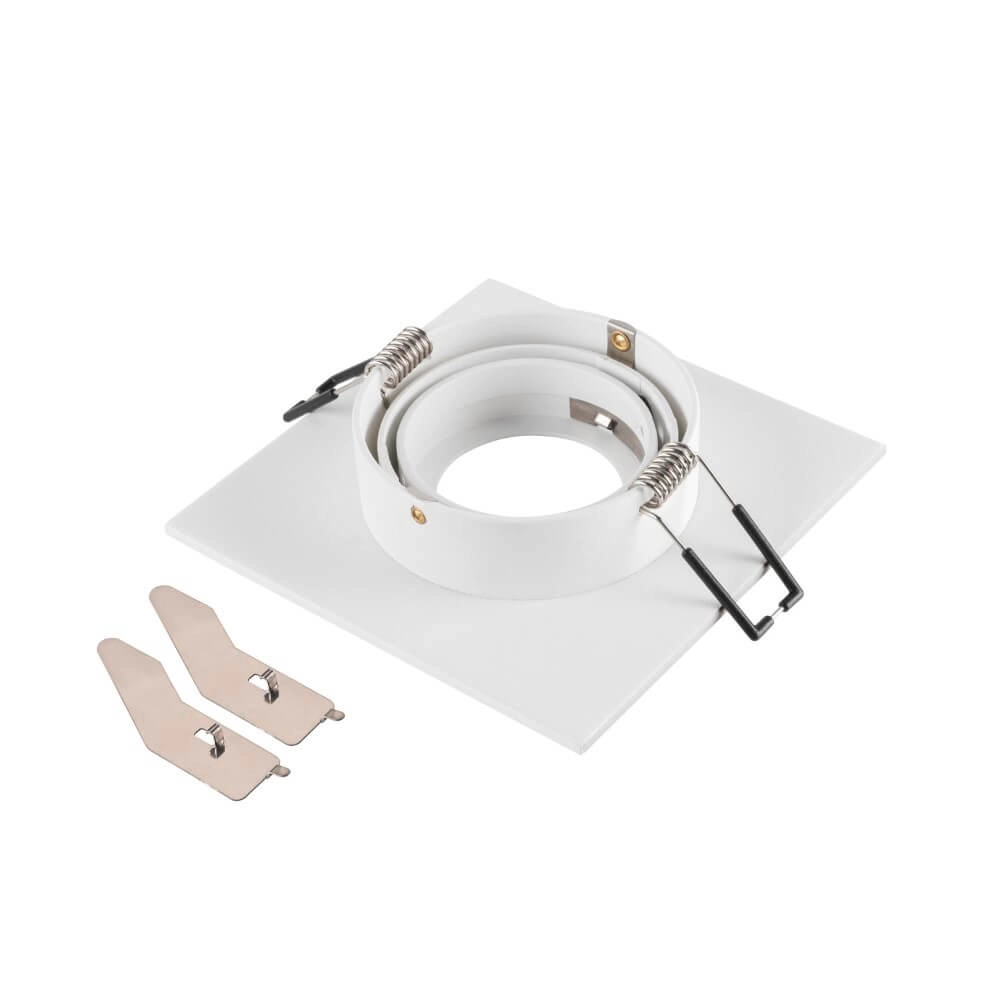 Mounting ring New Tria 75 XL Square white - without fitting SLV 4024163280471