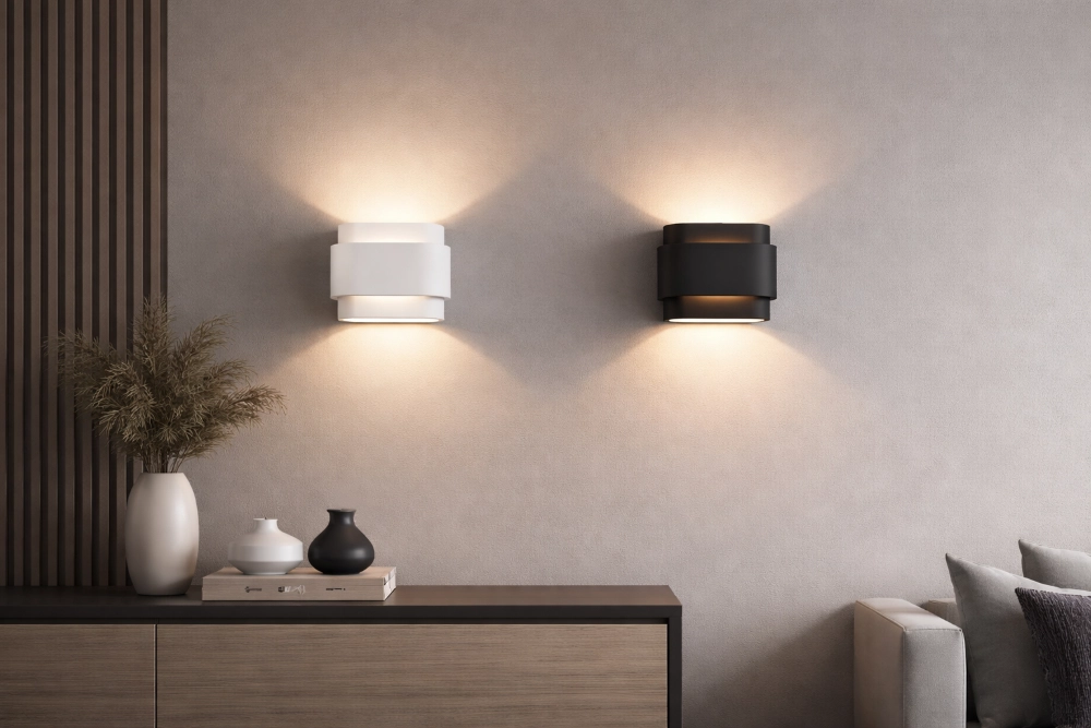 Unique wall lamp Metz Black Artdelight 8720701104679