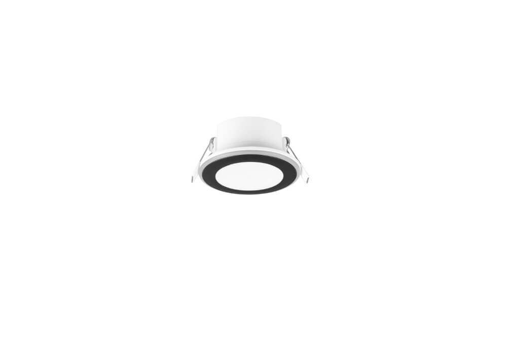 Recessed lighting Aura 8.2cm black Trio 4017807504095