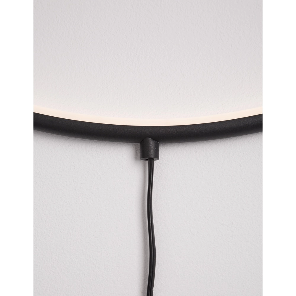 Floor lamp Ring black Ø 79cm Lyora 5212017424266