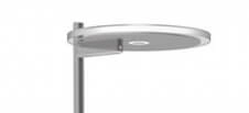 LED floor lamp Turound 40w - 2200-4000K - 187cm stainless steel clear glass Steinhauer 8712746134872