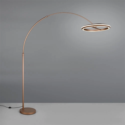 Floor lamp Amador mocha brown Trio 4017807688177