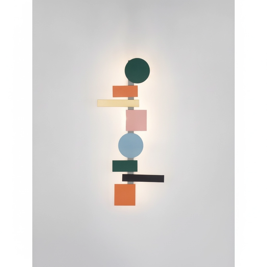Cheerful wall lamp Margot coloured 105cm