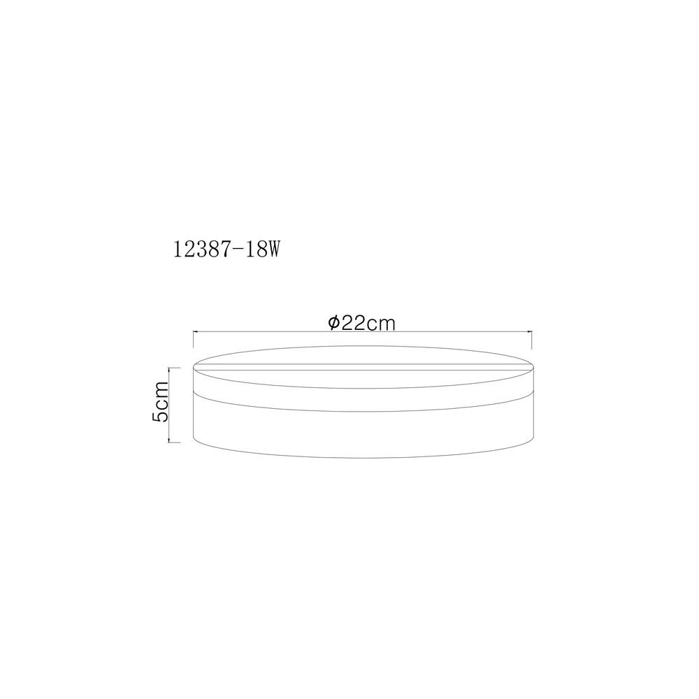 Ceiling light Matthew design white Ø 22cm Globo 9007371450947