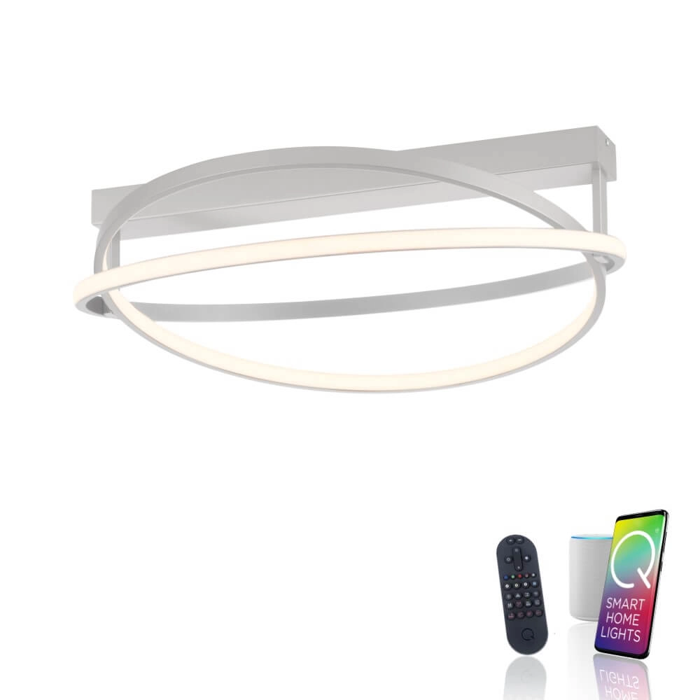 Ceiling lamp Q-Beluga metal Paul Neuhaus 4012248373590