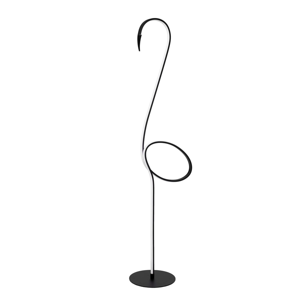 Floor lamp Flamingo Black