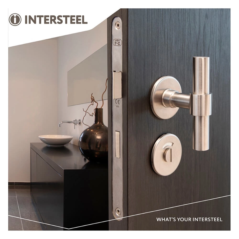 Toilet closure Tira flat stainless steel Intersteel 8714186052990