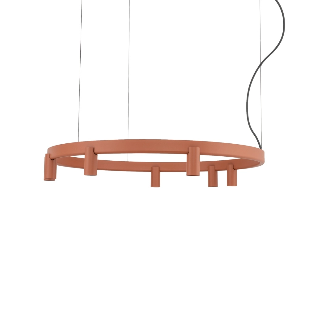 Design pendant lamp Fourty terracotta Ø 80cm