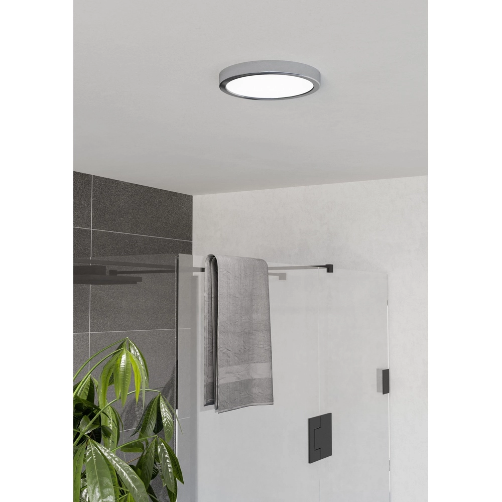 Chrome ceiling light Fueva 6 LED - Ø 21,1cm Eglo 9008606331062