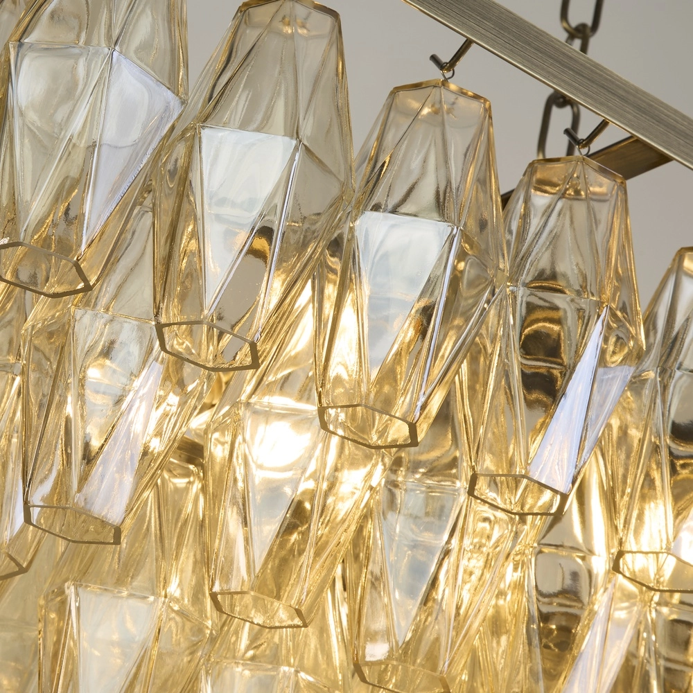 Pendant lamp Alba Antique brass
