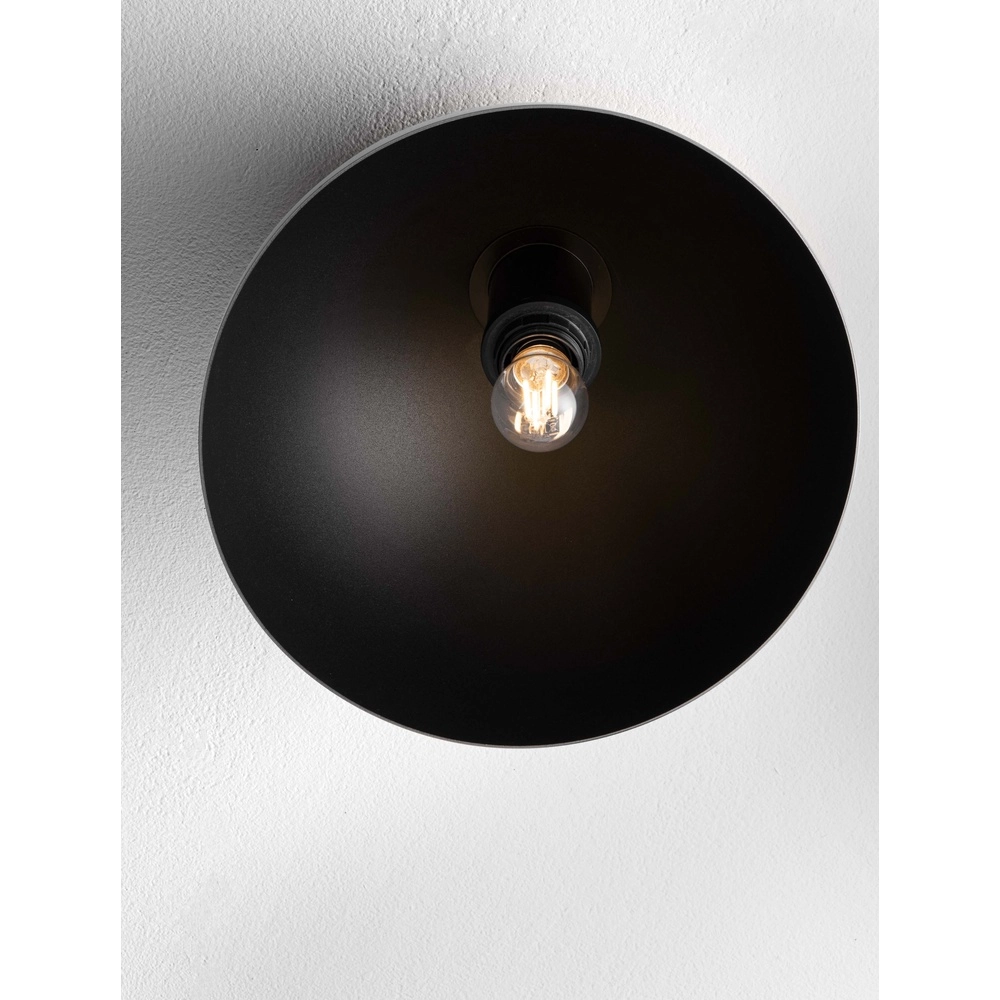Ceiling lamp Onia black Ø 29cm Lyora 5212017458162