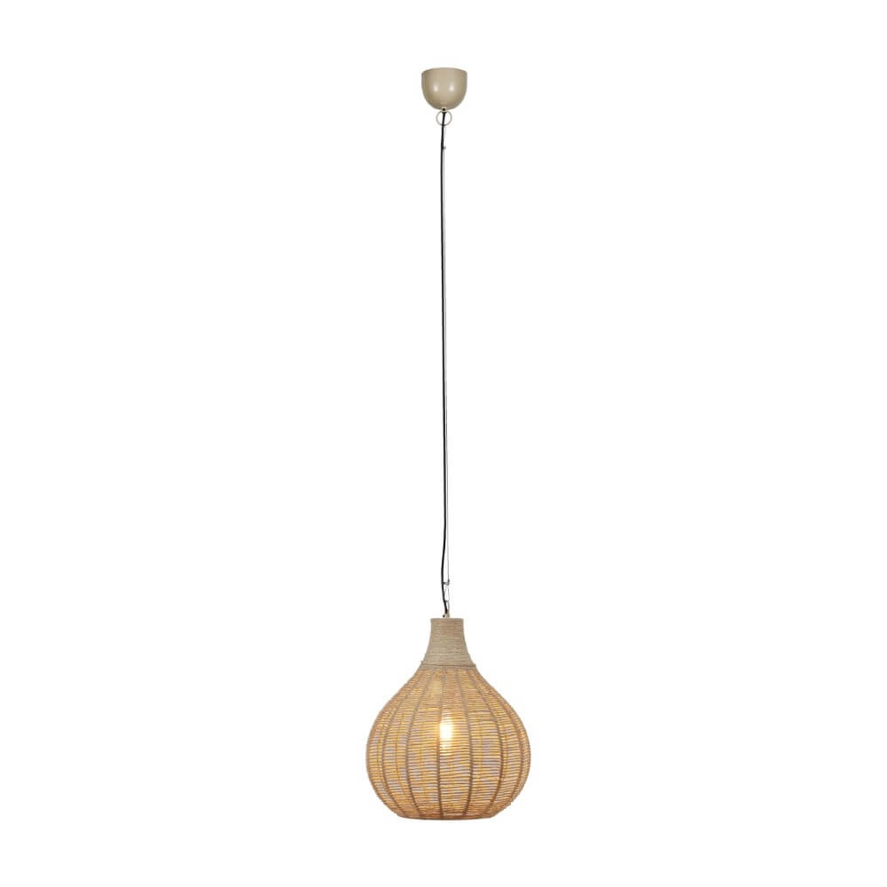 Rattan pendant lamp Janne Ø 35cm