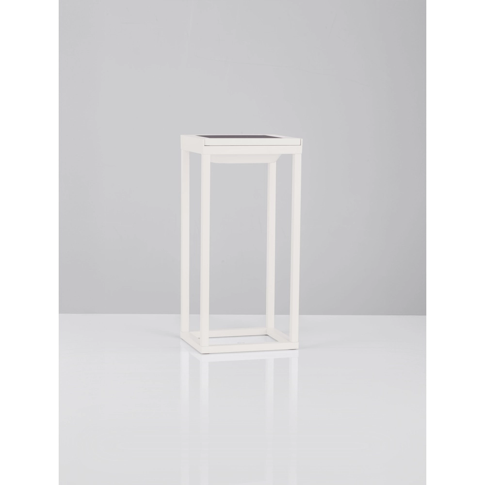 Sleek table lamp Tegolo White Solar Lyora 5212017478849