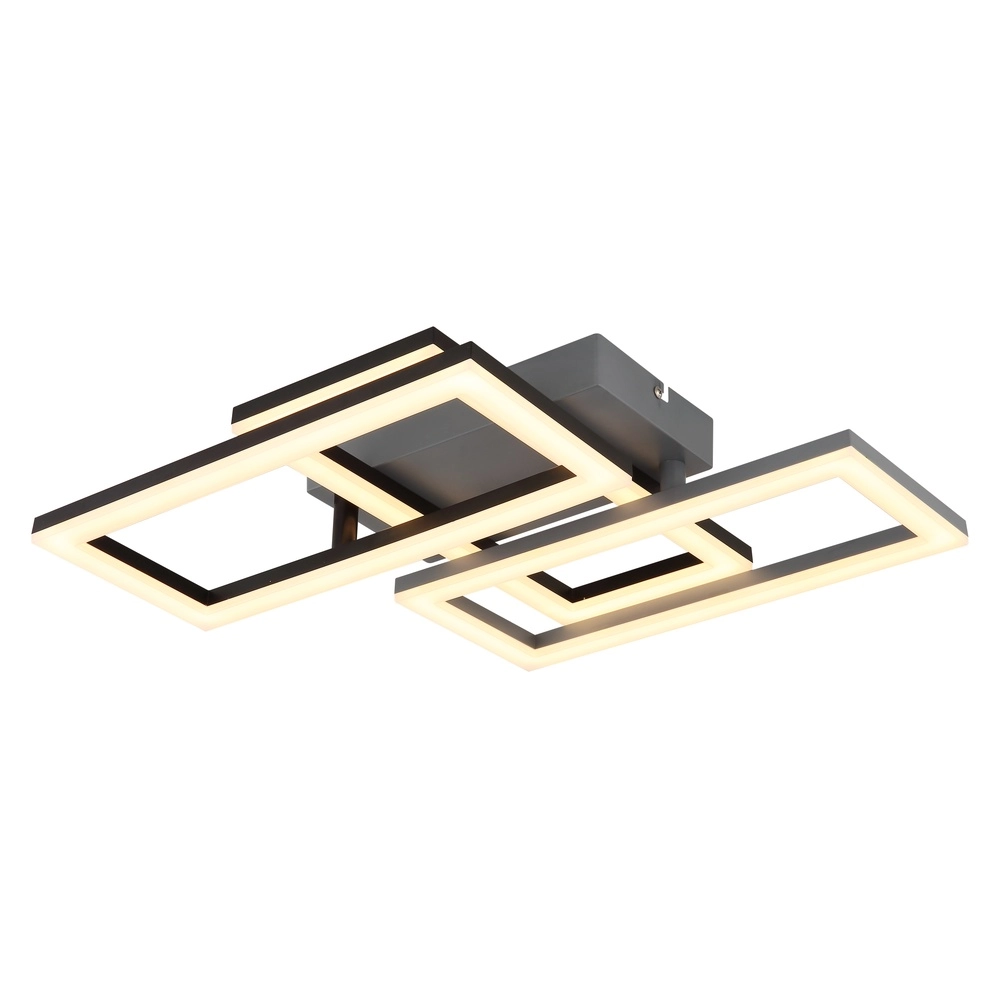 Black design ceiling lamp Sapena 61.4 x 34.1cm Globo 9007371456390