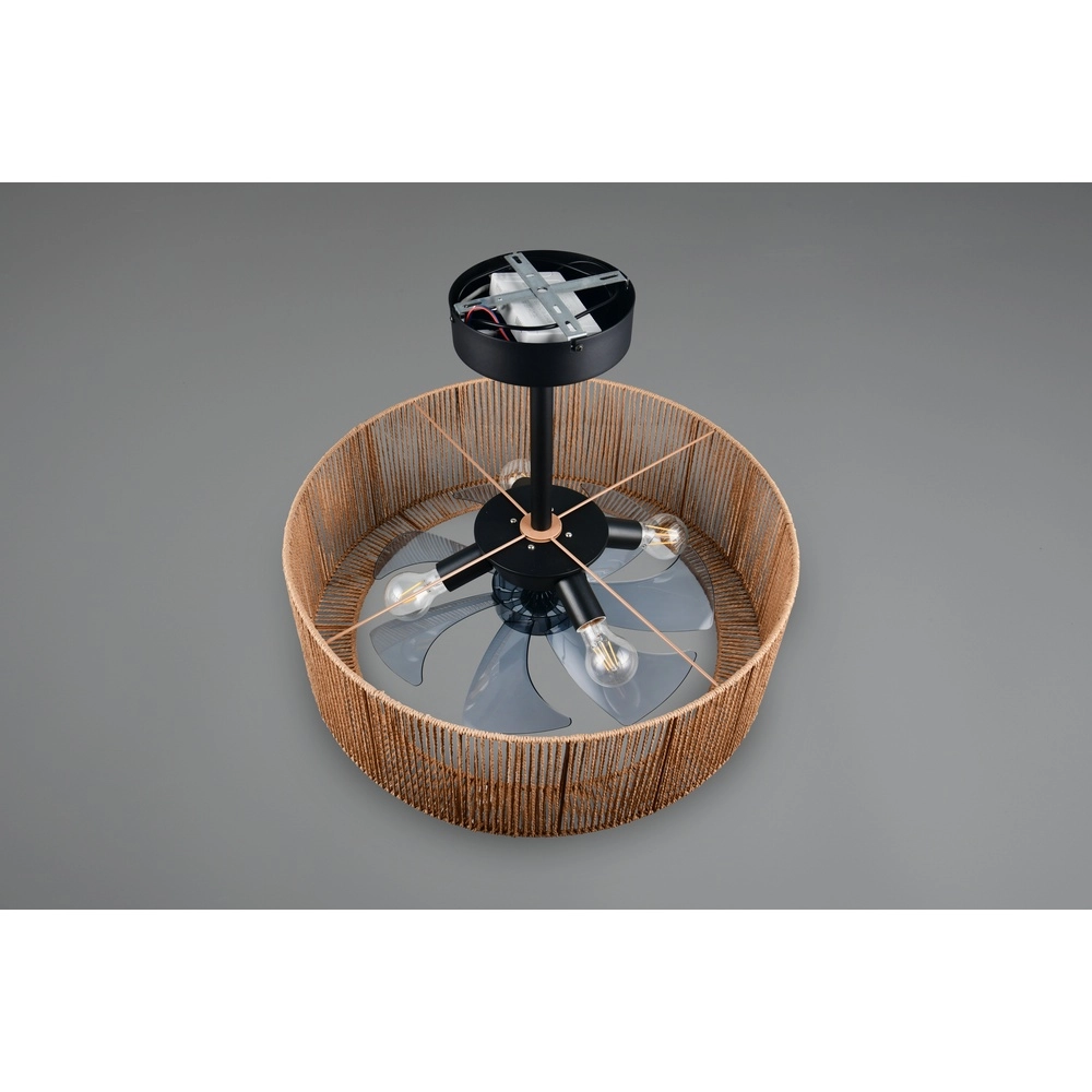 Rattan fan Smillum Ø 61cm Trio 4017807688139