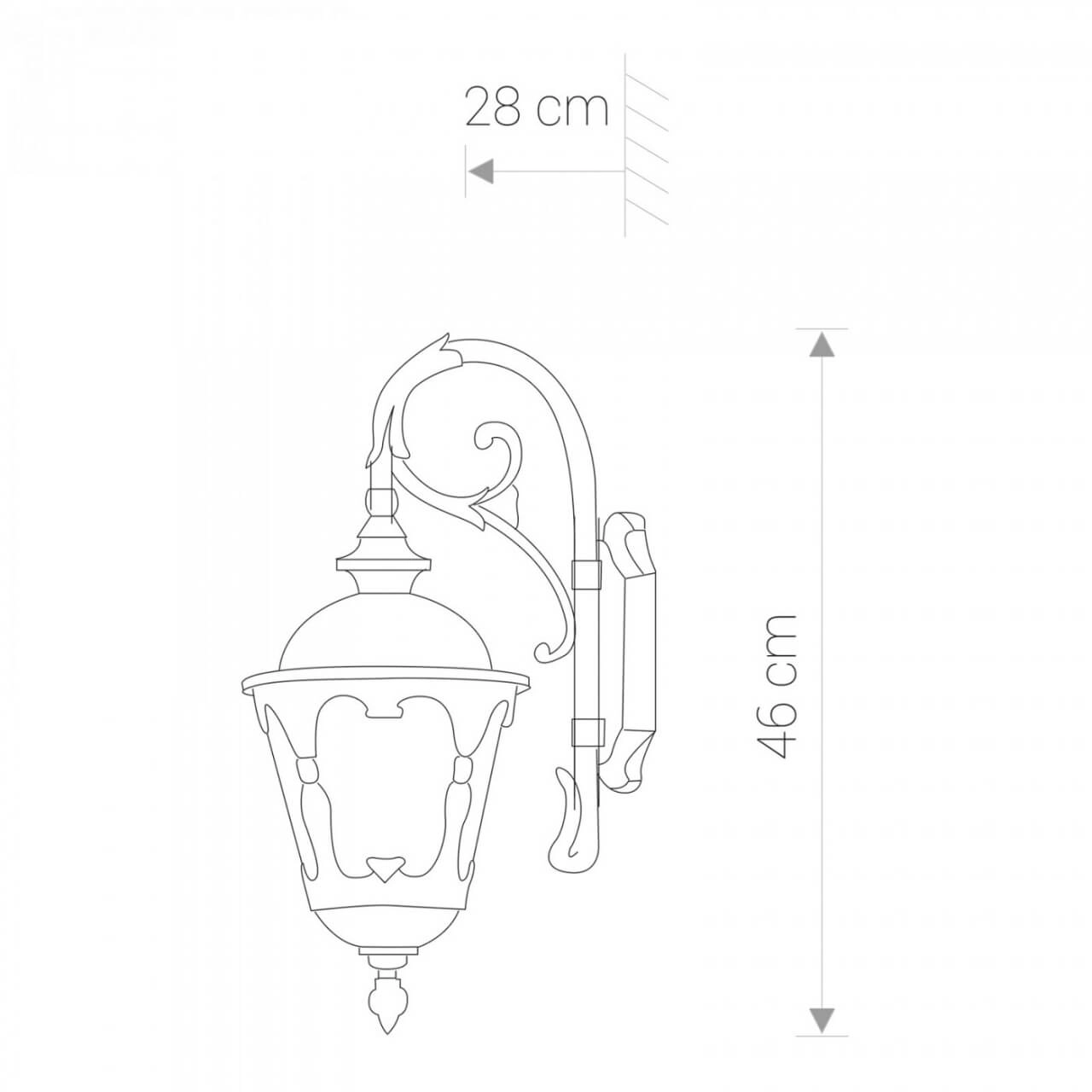 Classic wall lamp Tybr Lyora 5903139468695