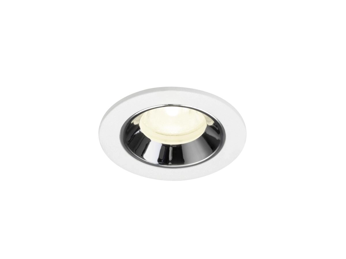 Recessed spotlight Numinos XS white/chrome 4000K - 40deg