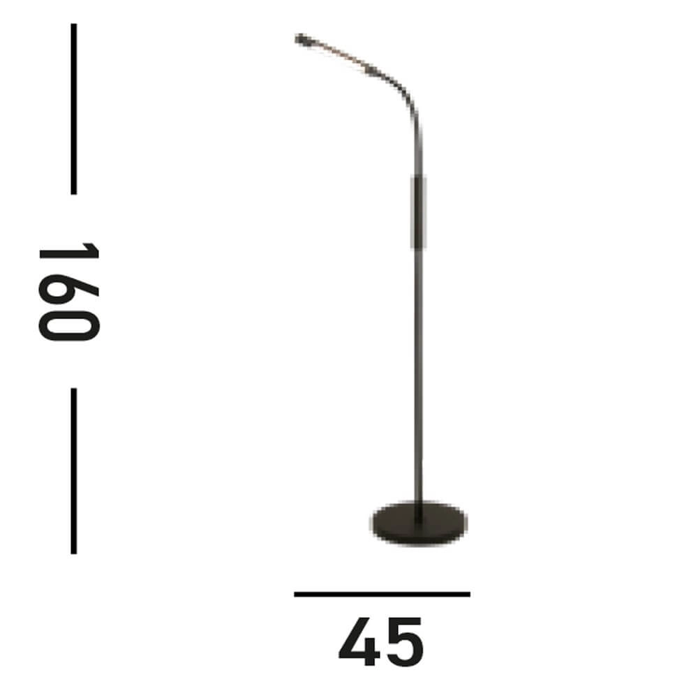 Directional floor lamp Plume Rechargeable Searchlight 5053423260501