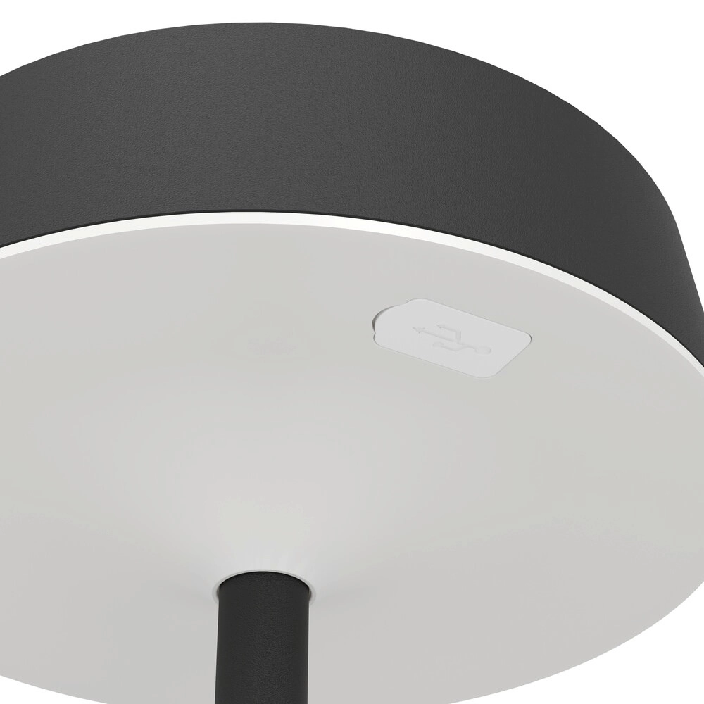 Sleek table lamp Simeri Hybrid Black Eglo 9002759758769
