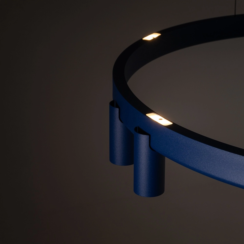 Design pendant lamp Fourty navy blue Ø 80cm