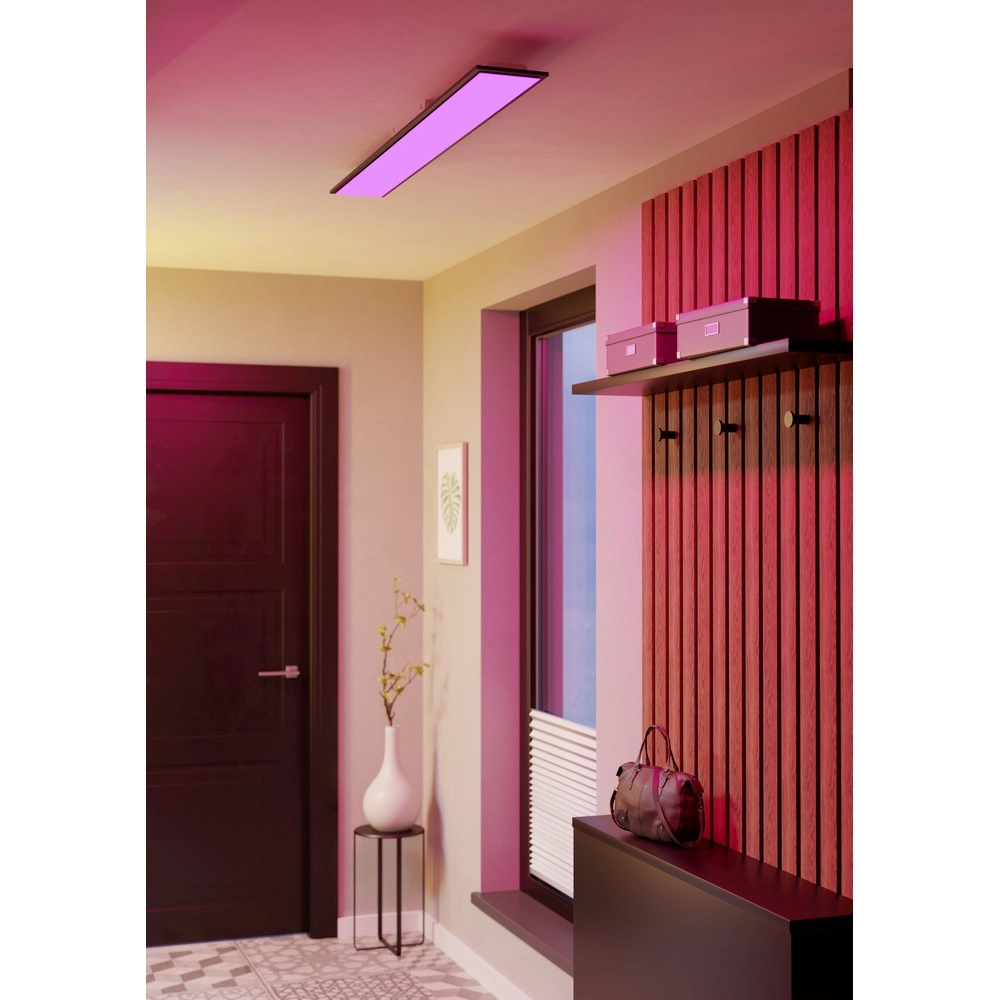 Smart ceiling light Moradillo-Z black 14.5cm Eglo 9008606342143