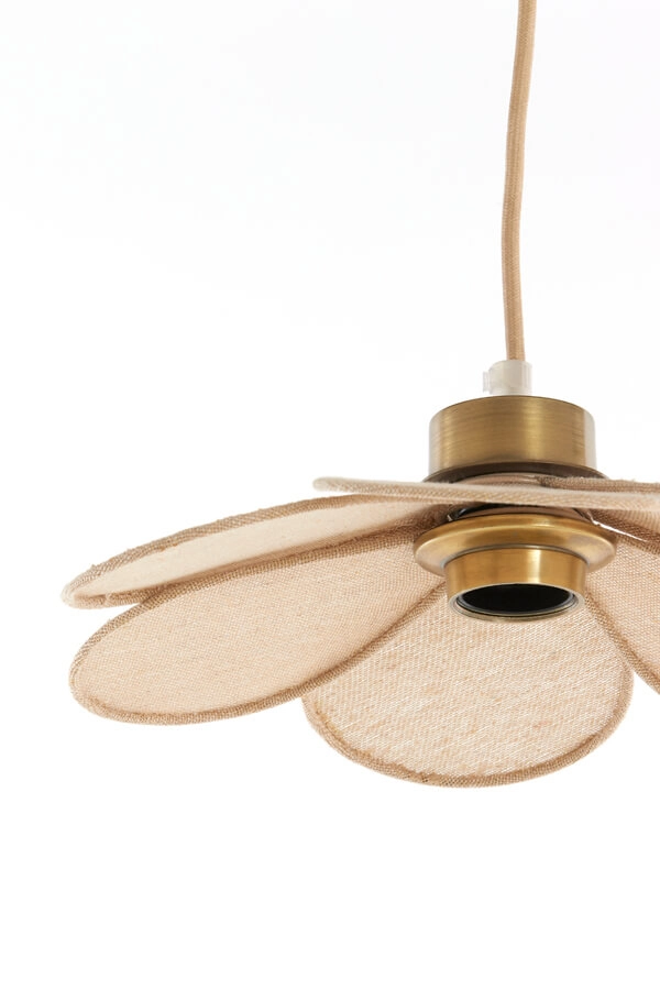 Pendant lamp Fyano flower cream Ø 30.5cm Light & Living 8717807706678