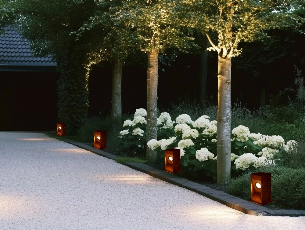 Path lighting Gis 18cm Corten LightLux 6150811511548