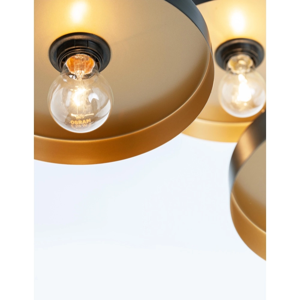 Design pendant lamp Garni 3-light black Lyora 5212017420770