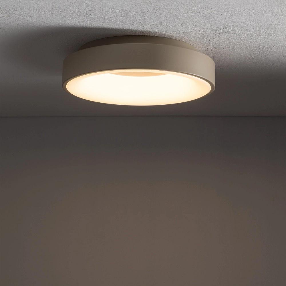 Ceiling lamp Nikki Led sand brown Ø 38cm - 3000K