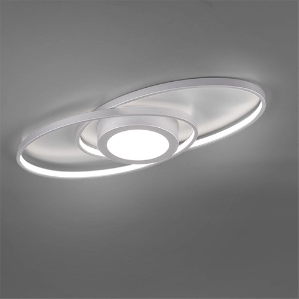 Modern ceiling lamp Galaxy gray Trio 4017807446227