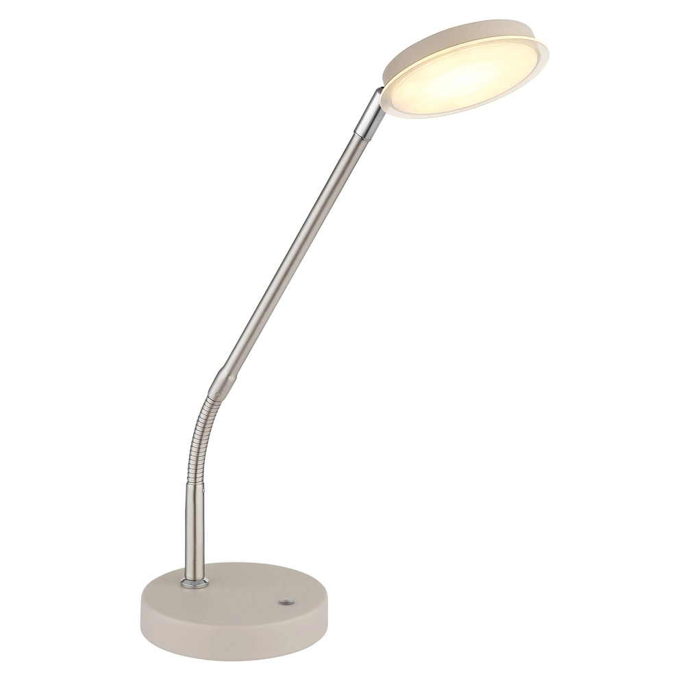 Desk lamp Silvio sand brown Globo 9007371593033