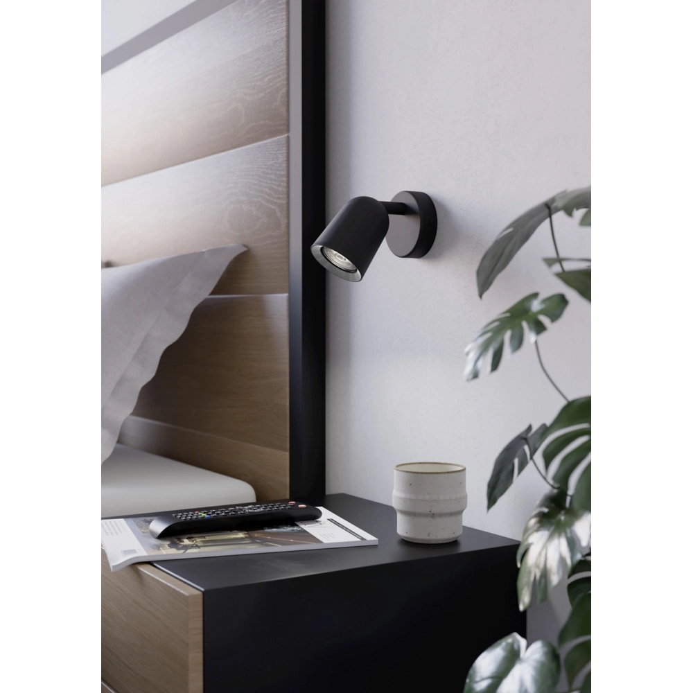 Surface-mounted spot Camaldoli black Eglo 9008606360437