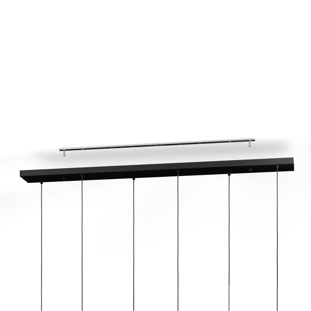 Wire hanging lamp Basidano 6x E27 Stars of Light 9008606239030