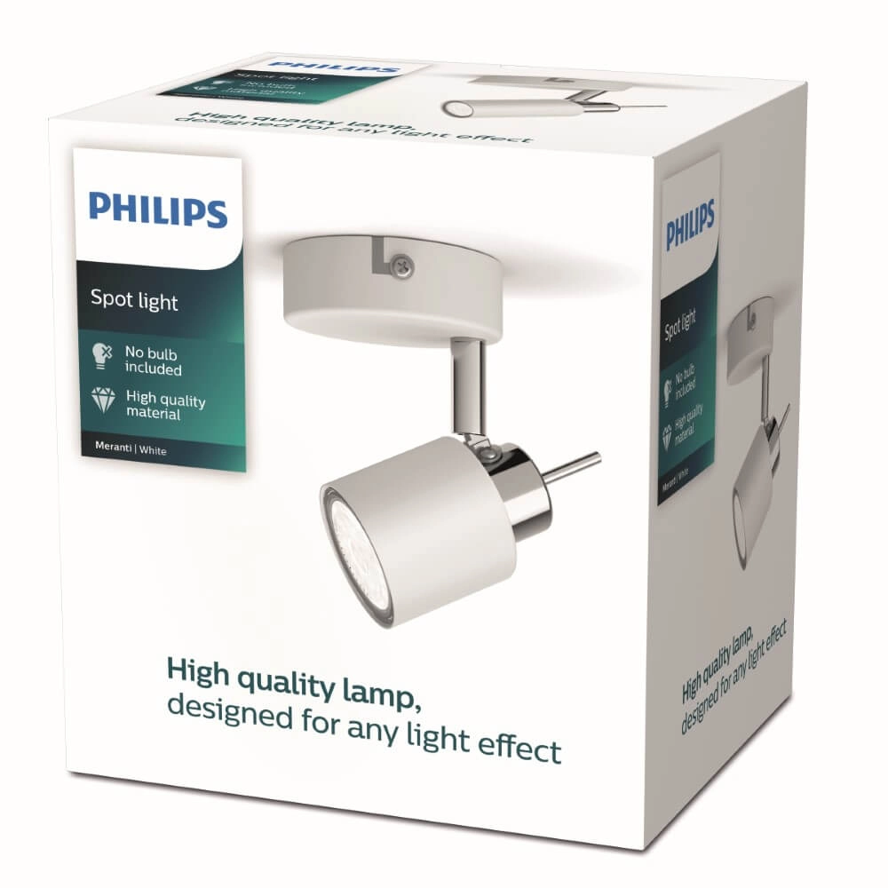 White wall spotlight Meranti Philips 8719514465299