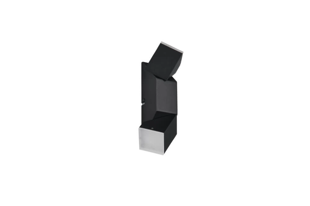 Black wall spot Raglan with LED Trio 4017807614725