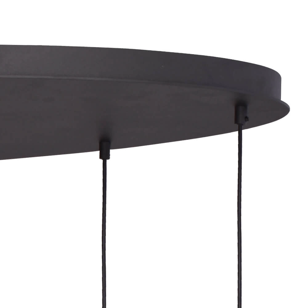Hanging lamp oval Lazise Oval 8x Ø 20cm gold Masterlight 8718121303628