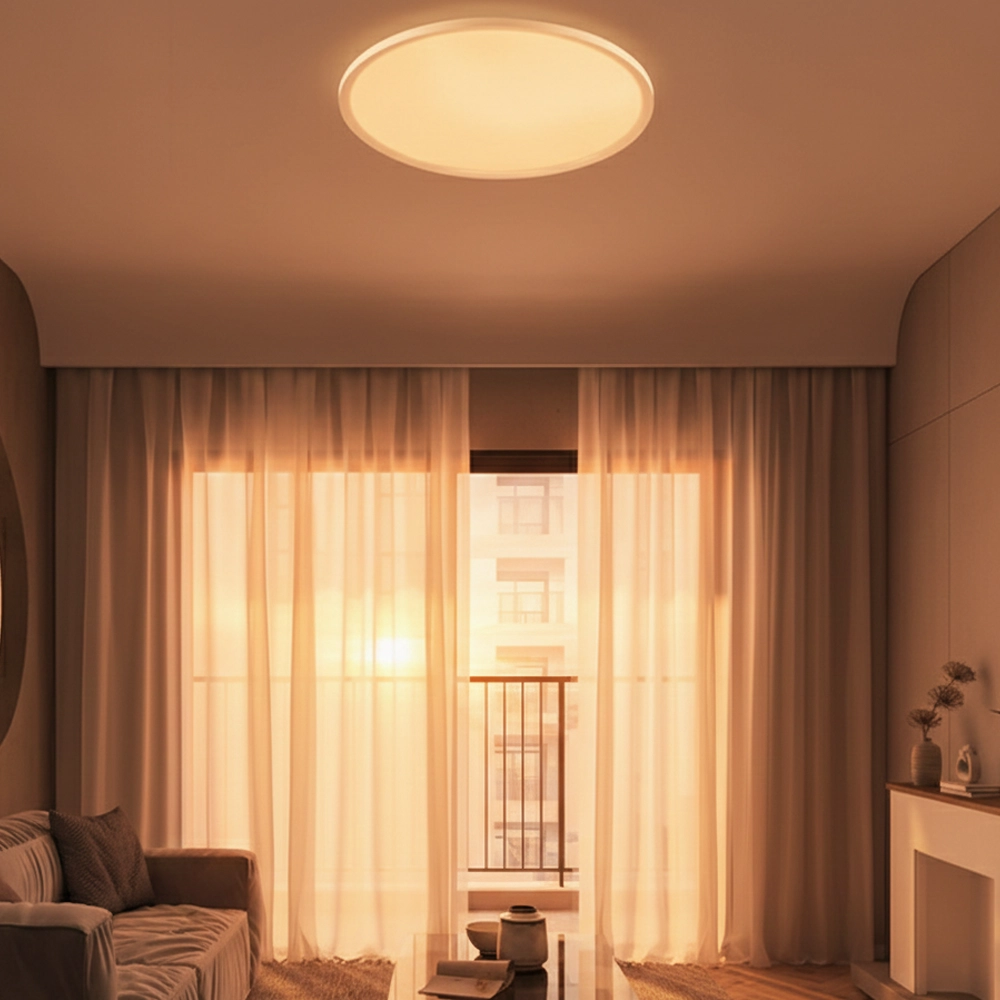 Ceiling light Aoton white Ø 60cm