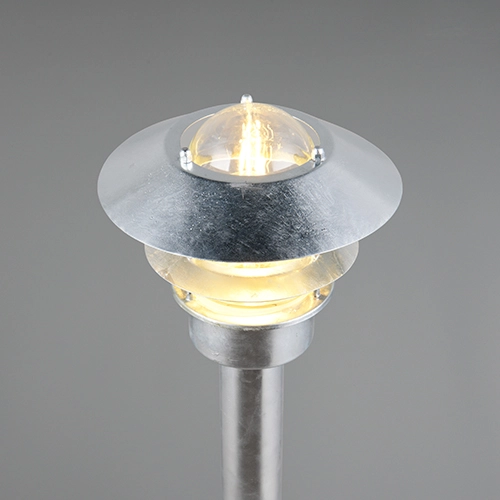 Garden lamp 100cm Ruvuma zinc grey Trio 4017807687736