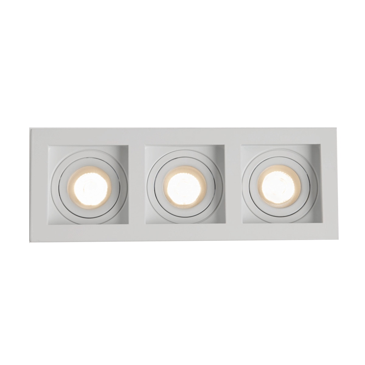 Recessed spotlight Grid 3 white Lyora