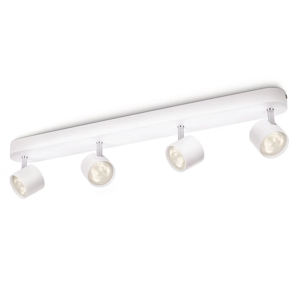 LED ceiling spot My Living Star 4-light white
