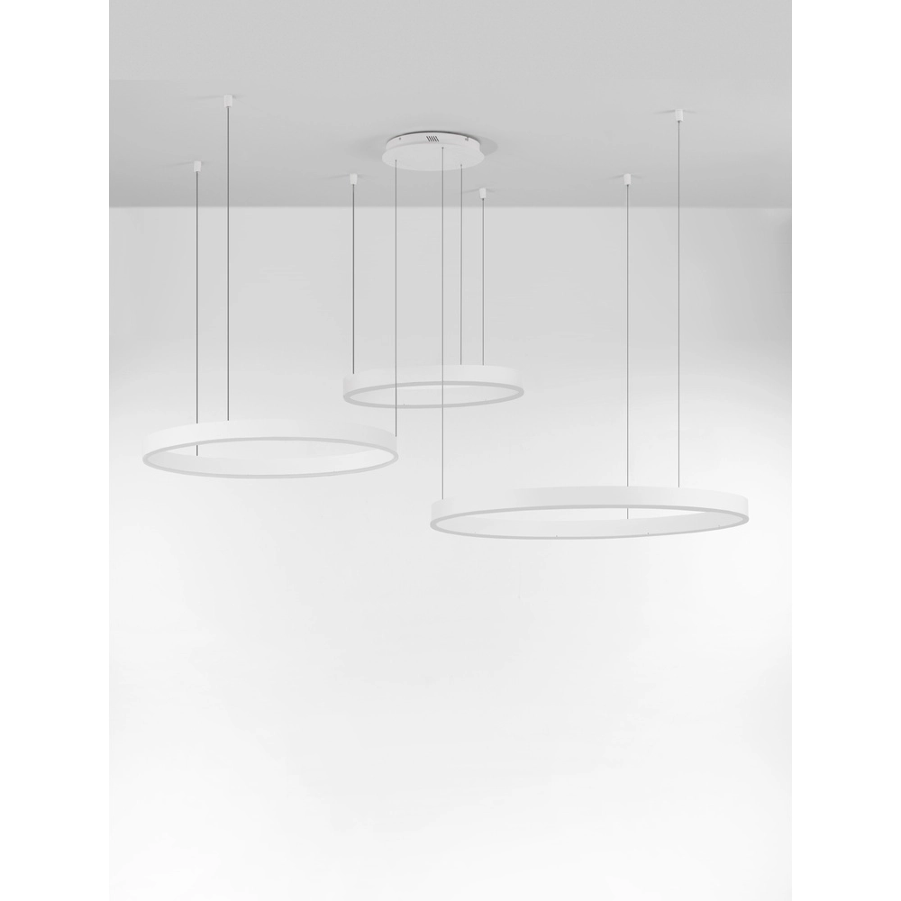 Pendant lamp Motif white multi 3000K Lyora 5212017439239