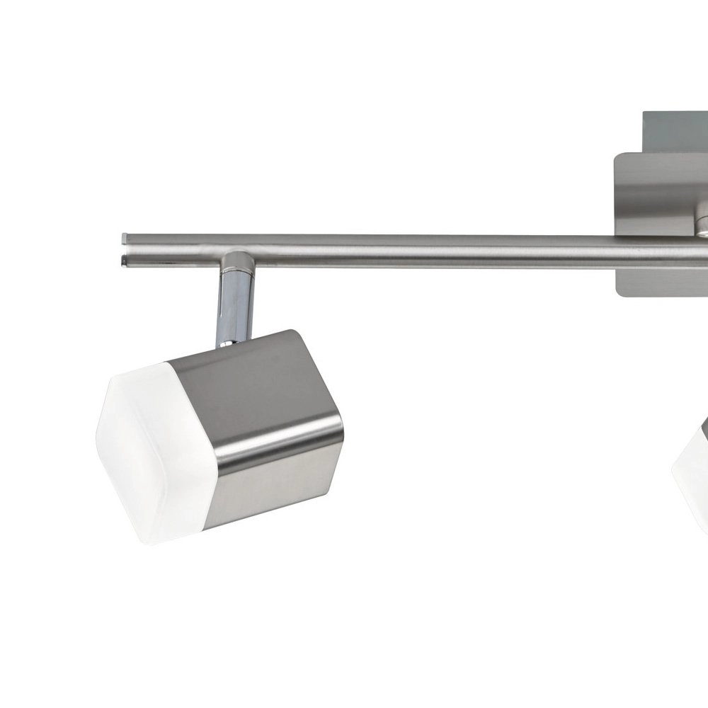 LED ceiling spot Roubaix 3-light metal gray Trio 4017807391442