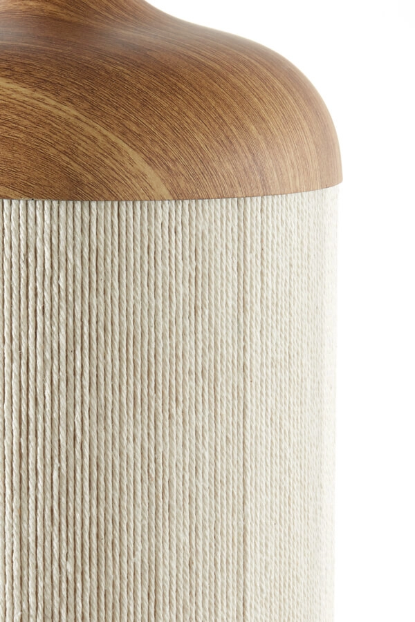 Pendant lamp 3-lights Dania Light wood print Light & Living 8717807710101