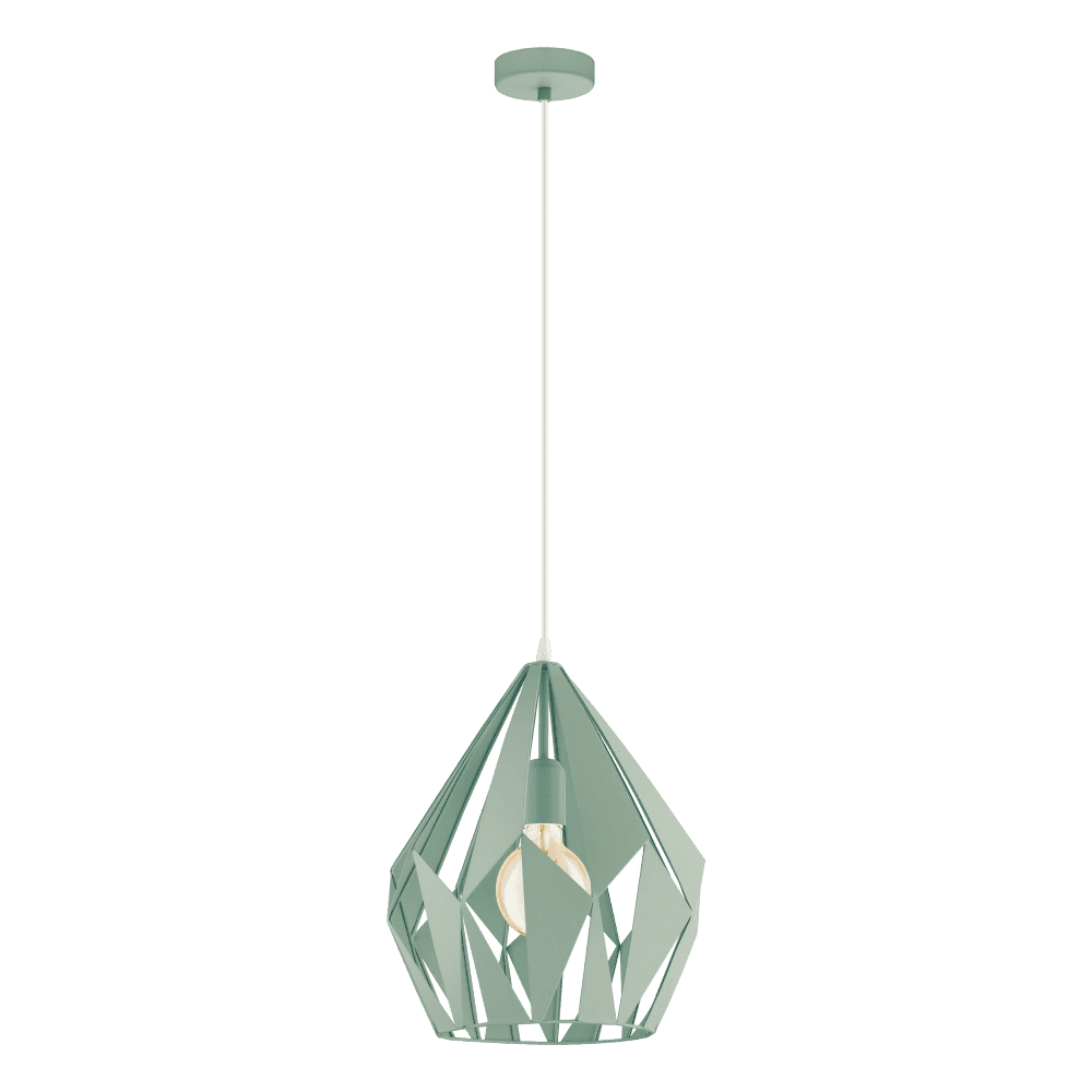 Pendant lamp Carlton-P Pastel green Eglo 9002759490263
