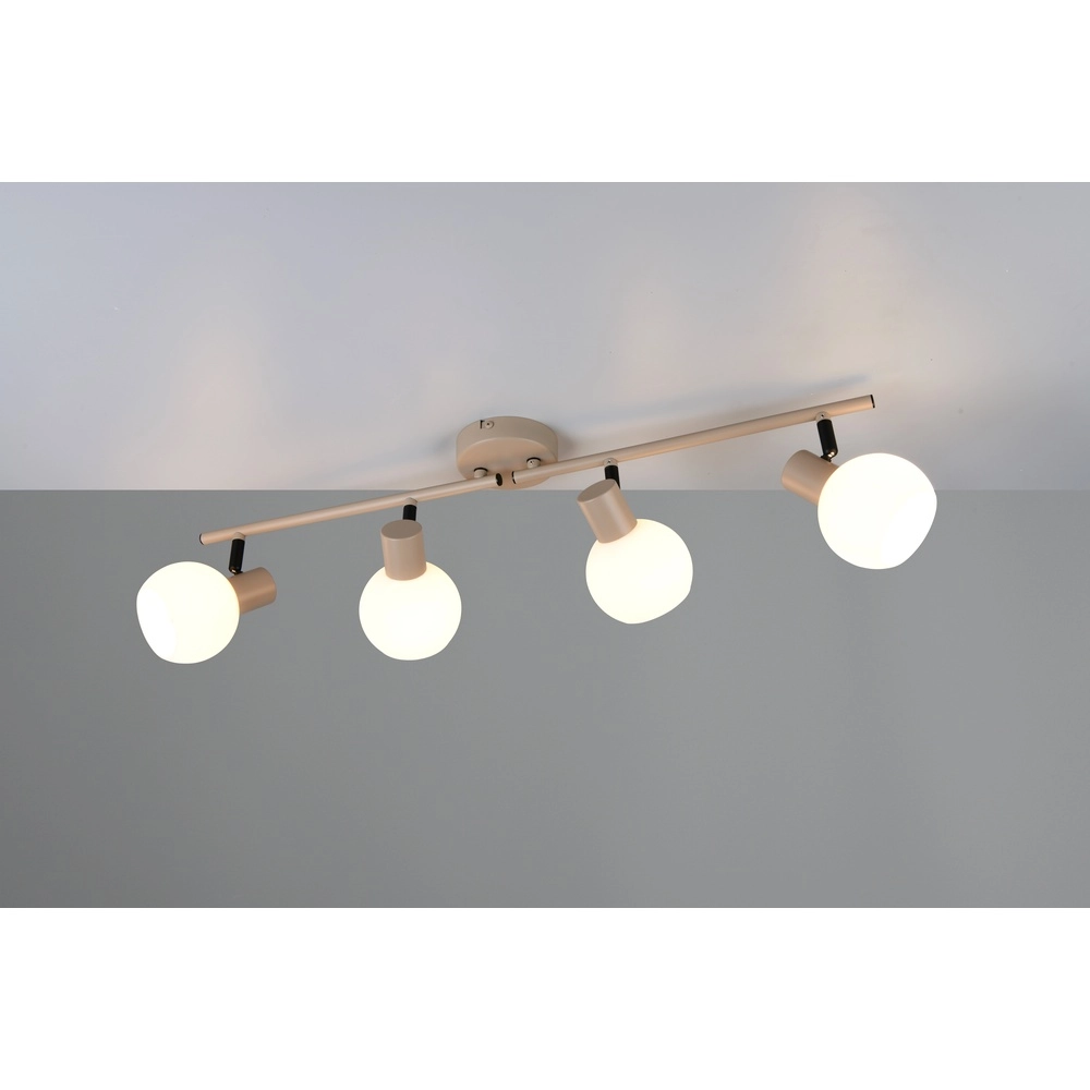 Ceiling lamp Boba 4-light beige Trio 4017807654639